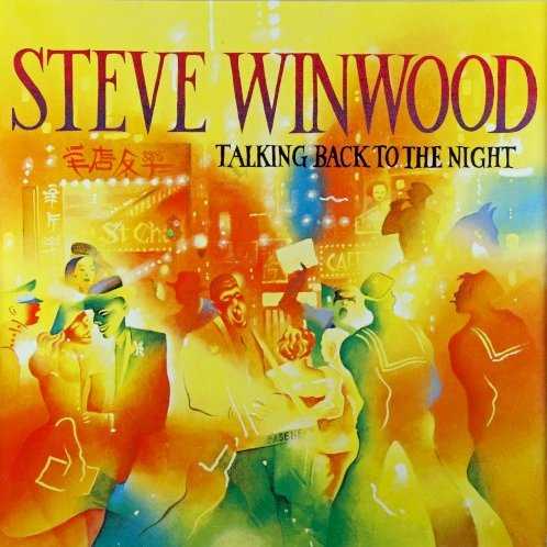 Allmusic album Review : Okay, so after missing with his first solo album, Steve Winwood had hit the jackpot with his second, Arc of a Diver, finally fulfilling his enormous promise. What did he do next? He returned to the record racks only a year-and-a-half later with this retread, which attempted to turn the "While You See a Chance" sound into a formula and to a large extent succeeded, unfortunately. "Valerie" (Number 70 U.S., Number 51 U.K.), the leadoff track, had that same keyboard sound and tempo, and Winwood kept it up for much of the rest of the record, including the albums biggest U.S. single, "Still in the Game" (Number 47). Fans were dismayed, and Talking Back to the Night had an even lower chart peak than Steve Winwood. talking_back_to_the_night