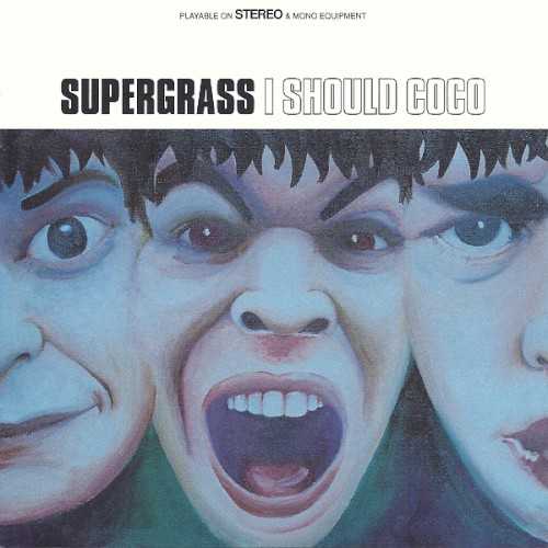 Allmusic album Review : Tearing by at a breakneck speed, I Should Coco is a spectacularly eclectic debut by Supergrass, a trio barely out of their teens. Sure, the unbridled energy of the album illustrates that the band is young, yet what really illustrates how young the bandmembers are is how they borrow from their predecessors. Supergrass treat the Buzzcocks, the Beatles, Elton John, David Bowie, Blur, and Madness as if they were all the same thing -- they dont make any distinction between what is cool and what isnt, they just throw everything together. Consequently, the jittery "Caught by the Fuzz" slams next to the music hall rave-up "Mansize Rooster," the trippy psychedelia of "Sofa (Of My Lethargy)," the heavy stomp of "Lenny," and the bona fide teen anthem "Alright." I Should Coco is the sound of adolescence, but performed with a surprising musical versatility that makes the records exuberant energy all the more infectious. i_should_coco