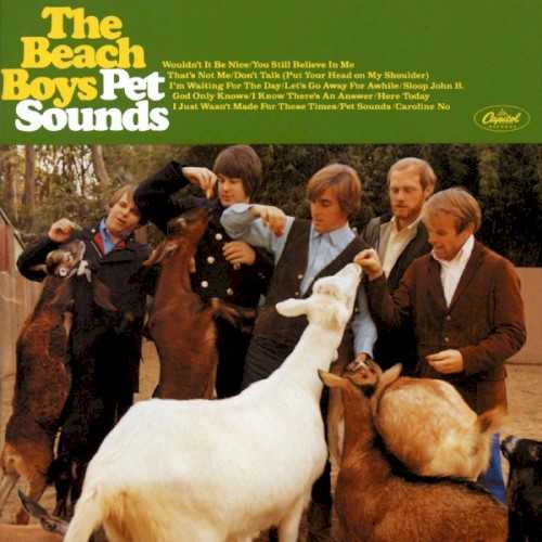 Allmusic album Review : The best Beach Boys album, and one of the best of the 1960s. The group here reached a whole new level in terms of both composition and production, layering tracks upon tracks of vocals and instruments to create a richly symphonic sound. Conventional keyboards and guitars were combined with exotic touches of orchestrated strings, bicycle bells, buzzing organs, harpsichords, flutes, Theremin, Hawaiian-sounding string instruments, Coca-Cola cans, barking dogs, and more. It wouldnt have been a classic without great songs, and this has some of the groups most stunning melodies, as well as lyrical themes which evoke both the intensity of newly born love affairs and the disappointment of failed romance (add in some general statements about loss of innocence and modern-day confusion as well). The spiritual quality of the material is enhanced by some of the most gorgeous upper-register male vocals (especially by Brian and Carl Wilson) ever heard on a rock record. "Wouldnt It Be Nice," "God Only Knows," "Caroline No," and "Sloop John B" (the last of which wasnt originally intended to go on the album) are the well-known hits, but equally worthy are such cuts as "You Still Believe in Me," "Dont Talk," "I Know Theres an Answer," and "I Just Wasnt Made for These Times." Its often said that this is more of a Brian Wilson album than a Beach Boys recording (session musicians played most of the parts), but it should be noted that the harmonies are pure Beach Boys (and some of their best). Massively influential upon its release (although it was a relatively low seller compared to their previous LPs), it immediately vaulted the band into the top level of rock innovators among the intelligentsia, especially in Britain, where it was a much bigger hit. pet_sounds