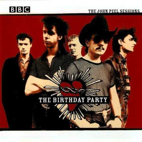Allmusic album Review : Though a couple of Peel Session EPs had snuck out in the late eighties, it wasnt until this long overdue and utterly worthwhile collection surfaced that all the various recordings the Birthday Party had made over years for John Peel finally saw official release. Combining both familiar numbers and a fair share of rarities or oddities, The John Peel Sessions contains four sessions recorded over the space of two years, conveniently documenting the bands England-based career. The obvious debt owed to Iggy Pop and the Stooges gets repaid in full with a scorching take on "Loose" (incorrectly listed as an original in the songwriting credits), making for a reasonable studio alternate to the equally gone live version on the Drunk on the Popes Blood EP. Another track that appeared on Drunk got its only released studio take here -- "(Sometimes) Pleasure Heads Must Burn," a jazzy jump blues noir not far off from the work of fellow Aussie Foetus -- while the same session produced a fierce one-off, "Roland Around in That Stuff." Whether or not the titles a bizarre dig at guitarist Howard, the whole combination of brisk drums, Howards agreeably crazed work and Caves practically barked vocals makes for an excitingly ridiculous vamp. Other obscure material includes "Bully Bones," which only appeared elsewhere on the Live 81-82 compilation, and "Pleasure Avalanche." Elsewhere, sessions focus on material from the main or upcoming releases of the time -- the first four songs are all versions of Prayers on Fire songs, including fantastic versions of "Yard" and "King Ink," the latter of which is pure threat and drama set to music. Other great takes on familiar songs include "Shes Hit," Howards slashing guitar line in the chorus particularly vicious, "Release the Bats" and "Deep In the Woods." the_john_peel_sessions
