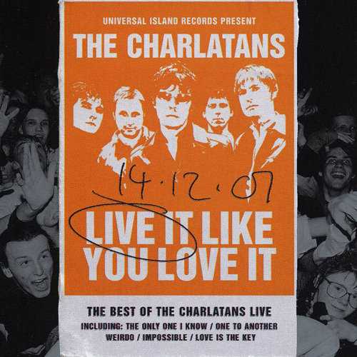Allmusic album Review : Recorded at the Manchester Evening News Arena in December 2001, Live It Like You Love It sees the Charlatans not quite living up to the mantra that is this live albums title. Over the course of the first ten tracks, Tim Burgess offers up some truly weak vocals, his voice lacking any passion, as he accidentally goes in and out of falsetto and hits a myriad of sour notes. While his bandmates are generally in better form, it would be a stretch to call their playing tight and impassioned. Even when Manchester guitar god Johnny Marr appears deus ex machina to help out on "Weirdo," the band plays well below its abilities as represented on many superb albums. Burgess and company steer through their key singles and standouts, tackling five songs from Wonderland, four from Tellin Stories, two from Us and Us Only and Some Friendly, and one from Between 10th and 11th. Surely a peek at the set list would show a rendition of "Cant Get Out of Bed" from Up to Our Hips or any track at all from their self-titled rebirth album, but no. All this being said, for the encore of the final four songs, Burgess emerges revitalized, all the other players attack their instruments, and energy bursts forth from where none previously existed. How strange that extended versions of "Forever" and "Sproston Green" rock the hardest, their vibes perfectly aligned. Still, the finale isnt enough to recommend Live It Like You Love It, and fans whove enjoyed them live might wonder if this set was just a bad showing, or if a recording just cant convey the bands live, psychedelic party atmosphere. This being said, fans would do well to investigate every studio effort before treading into this murky and uneven affair. live_it_like_you_love_it
