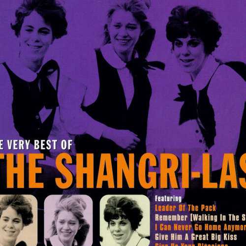 Allmusic album Review : A better-than-average collection of the girls biggest hits, featuring a couple of off-the-wall selections in the distorted, demo-sounding "Its Easier to Cry" and bonus "Millennium Remixes" of "Give Him a Great Big Kiss" and "Leader of the Pack." the_very_best_of_the_shangri_las