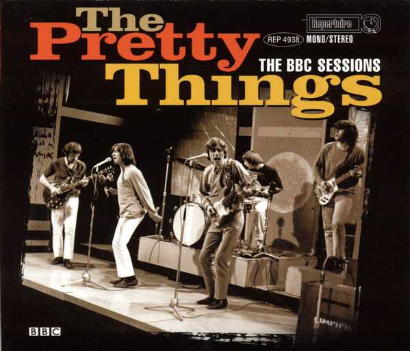 Allmusic album Review : It seems as if every British rock band of any note recorded at least a few sessions for the British Broadcasting Corporation in the 1960s, and the Pretty Things were nothing if not notable; they spent more than their fair share of time at the BBCs radio and television studios, and this jam-packed two-disc set offers up the lions share of their "Beeb" material in (generally) strong sound quality and a well-appointed package. Like most BBC collections, these performances sound drier and more stripped-down than the versions most fans are used to, but since "stripped-down" was a thing the Pretty Things did quite well back in the day, this isnt much of a drawback; if these takes of "Big Boss Man," "Big City," and "Road Runner" have a bit less bite than the official recordings, they still sound like the Pretty Things, with enough swaggering attitude to face an army (best reflected in Phil Mays gloriously insolent vocals and Dick Taylors switchblade guitar). The bands psychedelic period kicks off midway through disc one, and while the studio gingerbread of S.F. Sorrow and Parachute doesnt quite make it onto tape here, these simpler and more organic arrangements make a fine case for the strength of the material, and testify to the Pretties continued strength and range as a live act (and a bit of taped effects of "Defecting Grey" adds some amusing but welcome ambience). Disc two is where this set gets to be rough sledding for many fans; while the bands punky R&B; and alternately graceful and furious psych numbers have long been cherished by their followers, the boogie-centric rock of their 70s period commands far fewer partisans, and thats what dominates the second half of this program (though versions of "Route 66" and "Big City" show Phil May and his partners could still make with the shake when the spirit moved them). Nevertheless, it makes for a complete and well-detailed portrait of the bands long (and not yet concluded) career, and the liner notes from über-fan Mike Stax (of Ugly Things magazine) follow their time-line well and offer plenty of insight into these sessions. If youre a Pretties fan, The BBC Sessions will sound like manna from heaven, and if youre just getting your feet wet, its a fine road map through the nooks and crannies of their music. Either way, this is well worth a spin. the_bbc_sessions