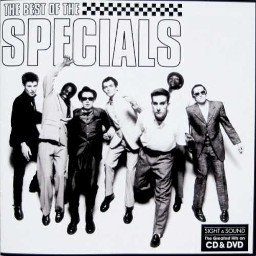 Allmusic album Review : Released in the U.K. in 2008 but not appearing in the U.S. until 2014, the Best of the Specials is far and away the most generous Specials compilation ever assembled, weighing in at a hefty 20 tracks and, in its initial pressing at least, containing an accompanying 16-track DVD featuring music videos and live performance. The real meat of the collection is that CD of 20 hits and staples, the songs that made the Specials one of the most vital bands of the early 80s: all the early singles -- "Gangsters," "Ghost Town," "Message to You Rudy," "Nite Klub" -- but also "Rat Race," "Stereotypes," "What I Like Most About You Is Your Girlfriend," "Racist Friend," and "Nelson Mandela." All these and more are here on a compilation that encompasses the entirety of their dynamic, sometimes chaotic, career and while their debut remains peerless, this is a good way to get a sense of the whole story. the_best_of_the_specials