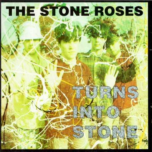 Allmusic album Review : Brit-pop has never been performed better than on the Stone Roses self-titled debut album. Coming somewhere near to it, however, is this, Turns into Stone. Admittedly, Turns into Stone isnt made up of entirely original material. Rather, the album is a sort of "best of the Stone Roses B-sides." Fortunately, these are B-sides of exceptional quality. Included in the track list is perhaps the bands finest moment, "Fools Gold." The track is driven along by Renis domineering drumming, and Manis understated bassline, while Squire impresses with his lead and Brown sings a rather sinister, but catchy, melody. While the albums approach has taken on a dancy edge, if you will, on the whole, Turns into Stone retains the guitar-driven musical style that dominated the Stone Roses debut. Despite not being quite as consistent as the previously mentioned release, Turns into Stone has all the hallmarks of a great Brit-pop album, and will delight those who enjoyed the bands first release. turns_into_stone