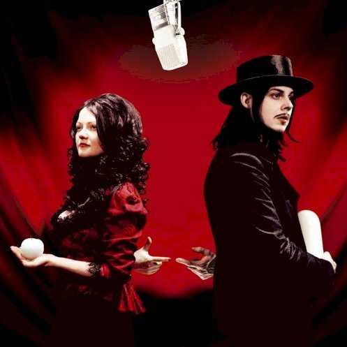 Allmusic album Review : According to Jack White, Get Behind Me Satan deals with "characters and the ideal of truth," but in truth, the album is just as much about what people expect from the White Stripes and what they themselves want to deliver. Advance publicity for the album stated that it was written on piano, marimba, and acoustic guitar, suggesting that it was going to be a quiet retreat to the bands little room after the big sound, and bigger success, of Elephant. Then "Blue Orchid," Get Behind Me Satans lead single, arrived. A devilish slice of disco-metal with heavily processed, nearly robotic riffs, the song was thrilling, but also oddly perfunctory; it felt almost like a caricature of their stripped-down but hard-hitting rock. As the opening track for Get Behind Me Satan, "Blue Orchid" is more than a little perverse, as though the White Stripes are giving their audience the required rock single before getting back to that little room, locking the door behind them, and doing whatever the hell they want. Even Jack Whites work on the Cold Mountain soundtrack and Loretta Lynns Van Lear Rose isnt adequate preparation for how far-flung this album is: Get Behind Me Satan is a weird, compelling collection that touches on several albums worth of sounds, and its first four songs are so different from most of the White Stripes previous music -- as well as from each other -- that, at first, theyre downright disorienting. As if the red herring that is "Blue Orchid" isnt enough warning that Get Behind Me Satan is designed to defy expectations, "The Nurse"s ironically perky marimbas and off-kilter stabs of drums and guitar -- not to mention lyrics like "the nurse should not be the one who puts salt in your wounds" -- make its domestic skulduggery one of the most perplexing and eerie songs the White Stripes have ever recorded (although Megs brief cameo, "Passive Manipulation," which boasts the refrain "you need to know the difference between a father and a lover," rivals it). "My Doorbell," on the other hand, is almost ridiculously immediate and catchy, and with its skipping beat and brightly bashed pianos, surprisingly funky. Meanwhile, "Forever for Her (Is Over for Me)" turns cleverly structured wordplay and those fluttering marimbas into a summery, affecting ballad.<br><br> But despite Get Behind Me Satans hairpin turns, its inspired imagery and complicated feelings about love hold it together. Though "the ideal of truth" sounds cut-and-dried, the album is filled with ambiguities; even its title, which shortens the biblical phrase "get thee behind me Satan," has a murky meaning -- is it support, or deliverance, from Lucifer that the Stripes are asking for? There are pleading rockers, like the alternately begging and accusatory "Red Rain," and defiant ballads, like "Im Lonely (But Im Not That Lonely Yet)," which has a stubborn undercurrent despite its archetypal, tear-in-my-beer country melody. Even Get Behind Me Satans happiest-sounding song, the joyfully backwoods "Little Ghost," is haunted by loving someone who might not have been there in the first place. The ghostly presence of Rita Hayworth also plays a significant part on the album, on "White Moon" and the excellent "Take, Take, Take," a sharply drawn vignette about greed and celebrity: over the course of the song, the main character goes from just being happy to hanging out with his friends in a seedy bar to demanding a lock of hair from the screen siren. As eclectic as Get Behind Me Satan is, it isnt perfect: the energy dips a little in the middle, and its notable that "Instinct Blues," one of the more traditionally Stripes-sounding songs, is also one of the least engaging. Though Jack and Meg still find fresh, arty reinterpretations of their classic inspirations, this time the results are exciting in a different way than their usual fare; and while the album was made in just two weeks, it takes awhile to unravel and appreciate. Get Behind Me Satan may confuse and even push away some White Stripes fans, but the more the band pushes itself, the better.
