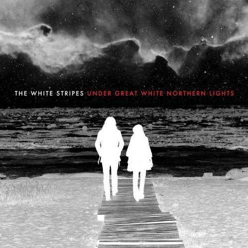 Allmusic album Review : Given the White Stripes’ reputation for powerful concerts, it’s a little surprising that they waited until more than a decade into their career to release a live album. However, Under Great White Northern Lights was worth the wait: While nothing can really replace seeing the band live, this set captures most of their riveting on-stage presence. The album was recorded during the Stripes’ 2007 Canadian tour, which was such a special experience for them that they chronicled it with a DVD as well. The band was touring in support of that year’s Icky Thump, and the Scottish and Celtic motifs that are woven throughout that album pop up here, too, from the bagpipes intro to a brisk version of “Little Ghost” that sounds almost like a reel. Like most White Stripes concerts, Under Great White Northern Lights features an evenhanded mix of early songs and newer ones -- Jack and Meg White go way back for incendiary takes on “Let’s Shake Hands” and “When I Hear My Name,” which sound right at home next to the lunging “Icky Thump” and “I’m Slowly Turning into You.” The album opens with four furious rockers that show just how primal the duo is live -- on “Black Math” and a breathless “Blue Orchid” they sound like they can barely keep up with the energy flowing through them -- but many of Under Great White Northern Lights’ brightest moments happen when they slow down. Jack and Meg settle into a groove on “300 M.P.H. Torrential Outpour Blues” that makes the song fresher than it was on Icky Thump, while a particularly stunning version of “The Union Forever,” with extra-desperate vocals from Jack surrounded by a swelling, horror-movie organ, just might be the album’s standout. The Stripes also include plenty of favorites, including “Jolene,” a bluesy “Fell in Love with a Girl,” a singalong “I Just Don’t Know What to Do With Myself,” and a bruising “Seven Nation Army” as the finale, all of which capture the kind of show the band puts on for its fans. Since a big part of the Stripes’ live show also rests on their visuals, the Under Great White Northern Lights DVD gives the complete experience, but this album is satisfying enough to make it a must for most fans.