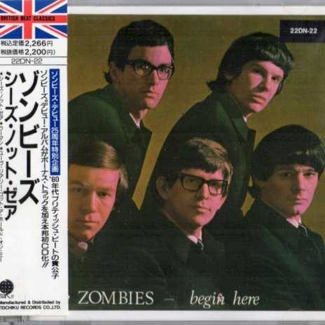 Allmusic album Review : The Zombies were one of the best and most original pop groups to rise from the British Beat scene of the early to mid-60s, with striking harmonies, gorgeous melodies, a gifted and nuanced lead singer in Colin Blunstone, and a keyboard player, Rod Argent, who was just as comfortable with jazz and blues as he was with rock, and not afraid to blend his influences in the course of a song. Given all this, the Zombies first album, 1965s Begin Here, is a bit of a disappointment; while its an inarguably fine set of songs, half of the tunes are covers, mostly of R&B standards, and while the band plays them with genuine passion and impressive skill, the truth is there were plenty of bands on the U.K. Beat scene who could play "I Got My Mojo Working," "Road Runner," or "Youve Really Got a Hold on Me" at least as well if not better. Its on the originals, written by Argent and guitarist Chris White, where one hears what really made the Zombies special. "Shes Not There" was an international hit, and the slightly ominous rumble of Argents electric piano, the emphatic lead vocal from Blunstone, and the melodic lift of the harmonies give it a sound not quite like anyone else around at the time, while "I Cant Make Up My Mind" and "I Dont Want to Know" are similarly well-crafted and thoughtful. "Woman" and "What More Can I Do" are hard-driving R&B numbers that allow the groups individual personality to shine through (especially in Argent and Whites forceful instrumental work), and "I Remember When I Loved Her" is a moody and atmospheric piece that anticipates the tone of the groups masterful final album Odessey and Oracle. Given the wealth of fine original tunes that the Zombies released on various non-LP singles and EPs during this period, its a shame that so much of Begin Here was given over to covers; its still a fine album and certainly better than what most of their peers had to offer in 1965, but what could have been an achievement on a par with the Kinks Face to Face or the Beatles Rubber Soul ended up being something quite good instead of an unqualified triumph. begin_here