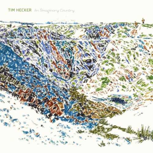 Allmusic album Review : Tim Heckers elegantly inventive way around sound art moved into a full decade of released work with An Imaginary Country, one of his most serene and, from its striking start "100 Years Ago" forward, uplifting albums. The power of feedback as exultant swell has had many iterations over the years and it would be understandable to call its use here shoegaze or something similar -- combined with the electronics on the appropriately named "Sea of Pulses" or "Where Shadows Make Shadows," the striking penultimate track, any number of superficial connections could be drawn to artists such as Fennesz and Ulrich Schnauss. But each of those performers has his own approaches, as does Hecker himself, and the breathless extended surge of the album as a whole takes the slow-rising-dawn power of such work down his chosen road, perhaps best summed up by the song title "Currents of Electrostasy," with piano and feedback turned into a blissful but still mournful whole. Heckers ear for appropriate names for his songs crops up throughout -- the chilled emptiness of "Borderlands," chimes echoing off into an unguessed distance, may be the warmest dark ambient song released in 2009, though "Paragon Point" comes close for both steady looming power and an enveloping sense of atmosphere. an_imaginary_country