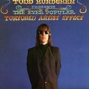Allmusic album Review : As the early 80s continued to unfold, Todd Rundgren grew increasingly disenchanted with Bearsville, especially since the label wasnt supporting Utopia. He wrangled the band free in 1982, but he still had to deliver solo records to Bearsville. Not entirely pleased with the situation, Rundgren hammered out a collection of pop songs on his own, cynically titling the effort The Ever Popular Tortured Artist Effect. In later years, Rundgren disavowed the album, but it stands as one of his better collections of pop songs, even if it lacks a theme or a unifying sound. There are a fair share of throwaways, not only coming in the expected form of covers (a fine but pointless remake of the Small Faces "Tin Soldier") and Gilbert & Sullivan parodies ("Emperor of the Highway"), but also in the monumentally silly "Bang the Drum All Day," which not only became a hit, but a hit that refused to die, lasting as a radio staple into the late 90s. These three songs are anomalies on Tortured Artist, which for the most part is pure pop and pop-soul, delivered with little fuss or pretention. Theres also little deep meaning to the songs themselves, which is quite unusual for Rundgren, yet the best tunes -- "Hideaway," "Influenza," "There Goes Your Baybay," "Drive," "Chant" -- are indelible, irresistible pop confections that prove Rundgren can be quite involving, even when hes not trying his hardest. the_ever_popular_tortured_artist_effect