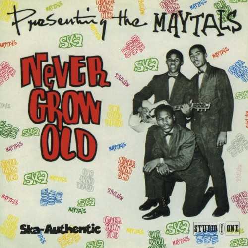 Allmusic album Review : A reissue of the Maytals debut album, recorded in 1962 and 1963, with four bonus cuts from the same era. Like all of the major Jamaican bands of the time, the Maytals were performing ska during this era, and doing a pretty good job of it, although the more distinctive stylings of their reggae prime are only hinted at here. Produced by C.S. Dodd (who co-wrote most of the songs with Toots Hibbert), and featuring the Skatalites on backup, its respectable early ska, though not as good as the ska laid down by the Wailers in the mid-60s. One of the bonus tracks, a cover of "Im Gonna Sit Right Down and Cry (Over You)," is the highlight, with its infectiously bouncy verve. never_grow_old