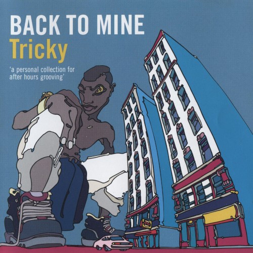 Allmusic album Review : Predictably unpredictable and unnerving as all get-out to sit through, Trickys contribution to the Back to Mine series still manages to be an absorbing listen, despite all of the slammed-together transitions and wild stylistic jumps from track to track. Trickys picks continually flit from old favorites of his to new discoveries and projects -- several of which are given their first official airings. The disc begins as solidly and smartly as any other edition of Back to Mine, with smooth transitions within the first four disparate tracks. The Cures eerie, string-laden "Lullaby" is successfully blended into the queasy sway of Radannas "How We Wide," a street-oriented downtempo/gangsta hybrid featuring the compiler on the mike. This abruptly shifts into Eric B. & Rakims "My Melody," which carries the melody from its predecessor for nearly two minutes. From there, the disc derails and gets back on track a number of times. Unsurprising appearances from Kate Bush ("Eat the Music"), Buzzcocks ("You Tear Me Up"), and Chet Baker ("My Funny Valentine") are broken up with more of Trickys own projects and interests, including a pair of tracks from artists (Kat Cross, Costanza) who are at least partly molded in his image. After the initial third of the disc, theres little sense of continuity; the odds are pretty good that youll have to make sure at least once that you havent accidentally hit the shuffle button. (This has been a constant issue with the Back to Mine series; ideal batches of songs are put together without considering whether or not theyll work well together.) Even more perplexing are the observations made in the liner notes. Some of the things listeners learn: Tricky had sex with a half-Jamaican/half-Spanish girl to Gregory Isaacs "Night Nurse"; you cant hear Kate Bushs parents in her voice; the Streets Mike Skinner samples "crap"; "Maxwell is as soulful as a plate of fish and chips." back_to_mine_tricky