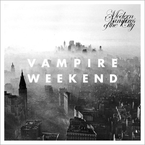 Allmusic album Review : At the time of its release, Modern Vampires of the City was touted as a "deeper" offering from Vampire Weekend. While thats true to an extent, it downplays the equally heartfelt and clever songs on their first two albums. What is undeniable is that Modern Vampires is a lot less obviously showy than the bands previous work. They trade in Contras bright eclecticism for a less audacious production style and smaller instrumental palette: guitar, organ, harpsichord, and the occasional sample combine into a rarefied sound that suggests a more introspective version of their debut, and the band bookends the album with some of its most literal and insular chamber pop on "Obvious Bicycle" and "Young Lion." Modern Vampires quieter approach also showcases what might be most enduring about Vampire Weekends music -- endearing melodies and carefully crafted lyrics. It also fits Ezra Koenigs preoccupations on this set of songs, chief among them the fact that were all going to die. The band sums up all of this brilliantly on "Step," where the musics hip-hop beats and harpsichords reflect the allusions to Souls of Mischief and growing pains in Koenigs lyrics. Elsewhere, Vampire Weekend tones down the quirks that may have polarized listeners before; songs like "Everlasting Arms" and "Unbelievers" walk the fine line between cheery and grating so well that they could win over those who previously found them too peppy and preppy. Similarly, Modern Vampires of the Citys political allusions are also subtler than they were on Contra, where the band brandished them like college students all too willing to display their awareness of current events: Koenig sounds offhanded when he sings "though we live on the US dollar/We got our own sense of time" on "Hannah Hunt," and even the albums most overtly political song, the darkly verbose "Hudson," adopts a more historical stance as it incorporates everything from 17th century explorers, pre-war apartments, and exclusive New York neighborhoods into its meditations on fate versus free will. Of course, Vampire Weekend cant completely stifle their exuberance, and the albums louder moments stand out even more vibrantly against the subdued ones. "Diane Young"s brash, buzzy mix of doo wop, surf, and punk feels like a nod to Contra as well as Billy Joels "You May Be Right," and Koenig sings "I dont wanna live like this, but I dont wanna die" with so much joy on "Finger Back" that it celebrates life as much as it contemplates mortality. Ultimately, Modern Vampires of the City is more thoughtful than it is dark, balancing its more serious moments with a lighter touch and more confidence than theyve shown before. Even if Koenig and company fear getting old, maturity suits them well. modern_vampires_of_the_city