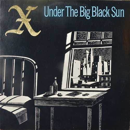 Allmusic album Review : Xs first album issued on a major label, 1982s Under the Big Black Sun, is arguably their finest record. All 11 songs are exceptional, from both a performance and compositional point of view. Ray Manzareks production is more akin to hard rock bands than their earlier punk works, but the songs still pack quite a punch. Before the recording of the album, singer Exene Cervenkas sister was killed by a drunk driver, and the band decided to work out their grief in the music, as evidenced by two of the albums best tracks: the melodic "Riding With Mary" and the vintage 50s sound of "Come Back to Me." The highlights dont stop there, however; also included are the Led Zeppelin-esque "The Hungry Wolf" (an early video favorite of MTV), the accelerating "Motel Room in My Bed," the rocker "Blue Spark," the spacious title track, and the album closer "The Have Nots." Again, Cervenka and John Doe supply some great vocal harmonies (perhaps the only punk band to ever do so), while Billy Zoom shows off great rockabilly chops throughout. Under the Big Black Sun is one of the quintessential rock records from the 80s. under_the_big_black_sun