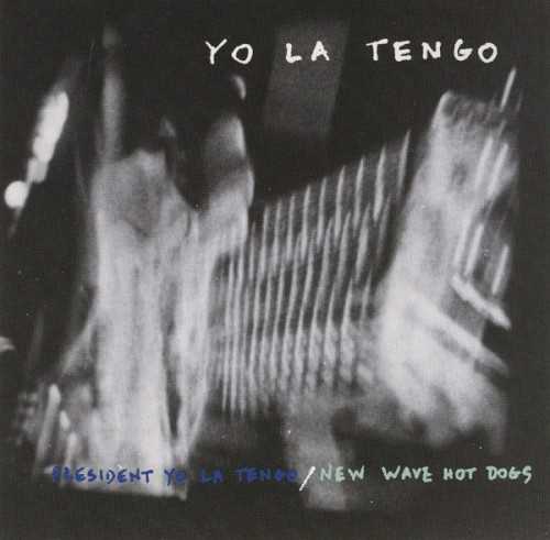 Allmusic album Review : Two records now available as a single CD, these really show off Yo La Tengos ability to create musical extremes. New Wave Hot Dogs has the firm pop sense and strong songwriting of the debut, but President Yo La Tengo offers up a little more free-form skronk in the ten-minute live version of "The Evil That Men Do," a gloriously squalling, over-the-top crash-and-bash session which proves how liberating and fun sonic dissonance can be. Just in case you dont like that sort of thing, "Evil" also shows up as a straight-ahead folk-rock track. This is a great collection of material that, as well as anything else they have recorded, gets to the heart of what makes this band tick. president_yo_la_tengo_new_wave_hot_dogs