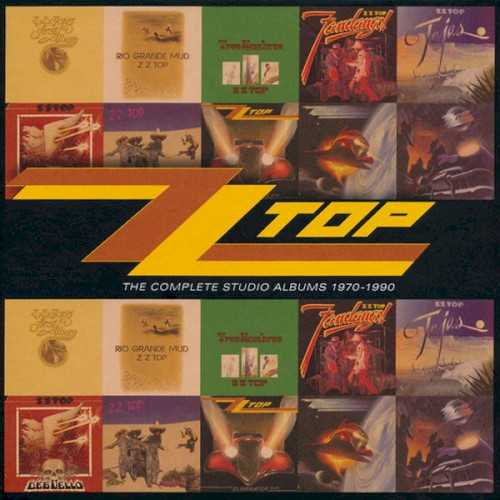 Allmusic album Review : Warners 2013 box set The Complete Studio Albums 1970-1990 rounds up the ten albums ZZ Top recorded for Warner Bros over the course of 20 years: 1971s ZZ Tops First Album, 1972s Rio Grande Mud, 1973s Tres Hombres, 1975s Fandango!, 1976s Tejas, 1979s Deguello, 1981s El Loco, 1983s Eliminator, 1985s Afterburner, and 1990s Recycler. Each album is packaged as a mini LP containing the original artwork, but the real news is that the original LP mixes for ZZ Tops First Album, Rio Grande Mud, and Tejas are presented on CD for the first time, a move that will please all hardcore fans. That said, the whole package is quite attractive, and not just from a packaging perspective: this is the prime of ZZ Top, available in one place at a very attractive price (a retail of $59.98, which may be discounted to around $40 by some retailers). the_complete_studio_albums_1970_1990